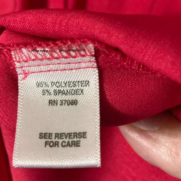 Cato Fitted Button Down Shirt with Notched Collar Size L - Picture 3 of 4